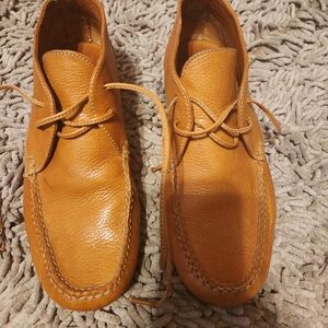 Cole Haan Men Chukka Leather Sole Shoes 6.5 E